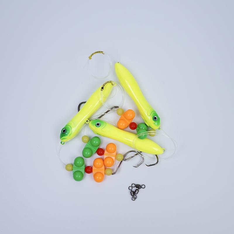 3PCS Catfish Rig - Santee Cooper Style Fishing Gear with Rattle Floats,  6 0, 8 0 Circle Hooks, Perfect for Lake, River, Bank Fishing, Peg Floats, and Catfish-Specific Tackle