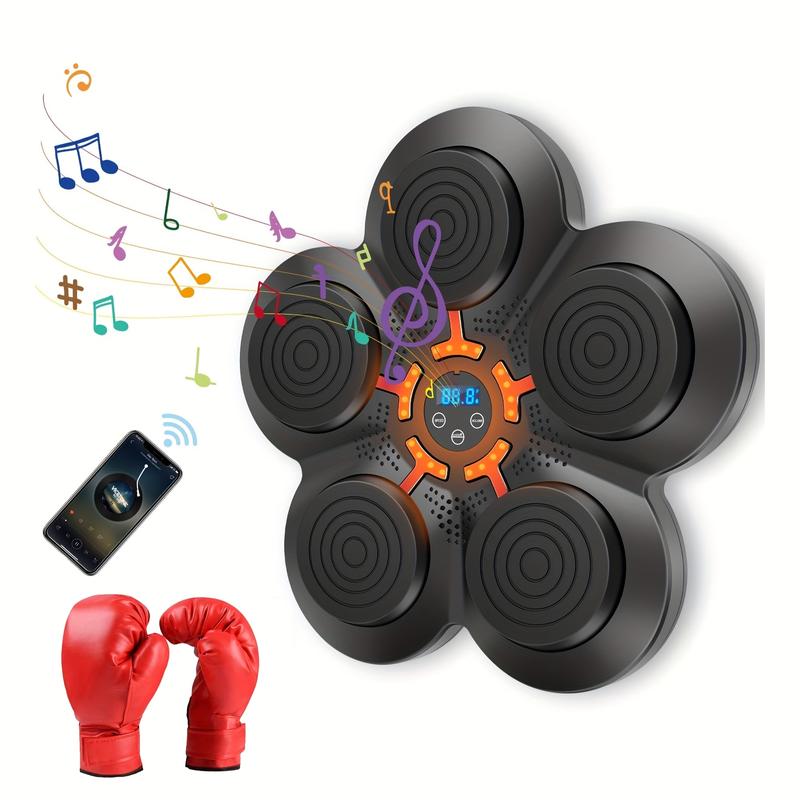 Upgrade Design Intelligent Music Boxing Machine For Adults, Boxing Machine With Boxing Gloves, Wall Mounted Boxing Trainer, Electronic Boxing Target Fitness Striking Equipment For Home, Indoor And Gym Use