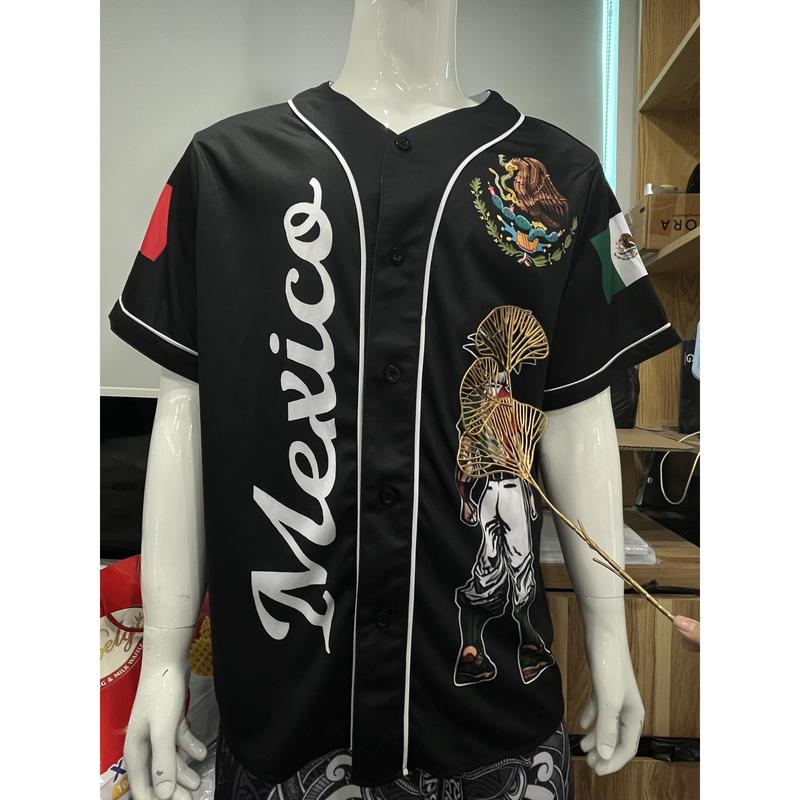 Mexico Baseball Jersey HFN, Gift for Manga Fan, 40 Years Manga Shirt
