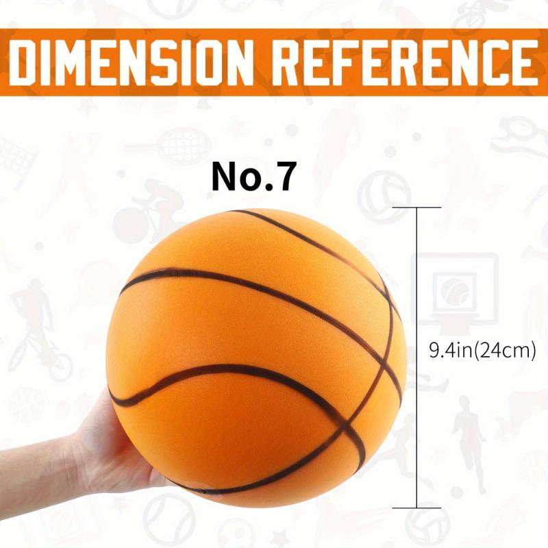 Silent Basketball, Silent Basketball Dribbling Indoor, 2024Foam Basketball Silent Dunk Basketball Indoor Training, Silent Swish Basketball