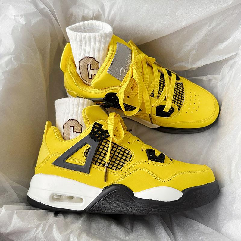 Goddess of Lightning Men's Shoes Air Cushion Basketball Shoes Men's New Campus Leisure Couple Running Sports Board Shoes
