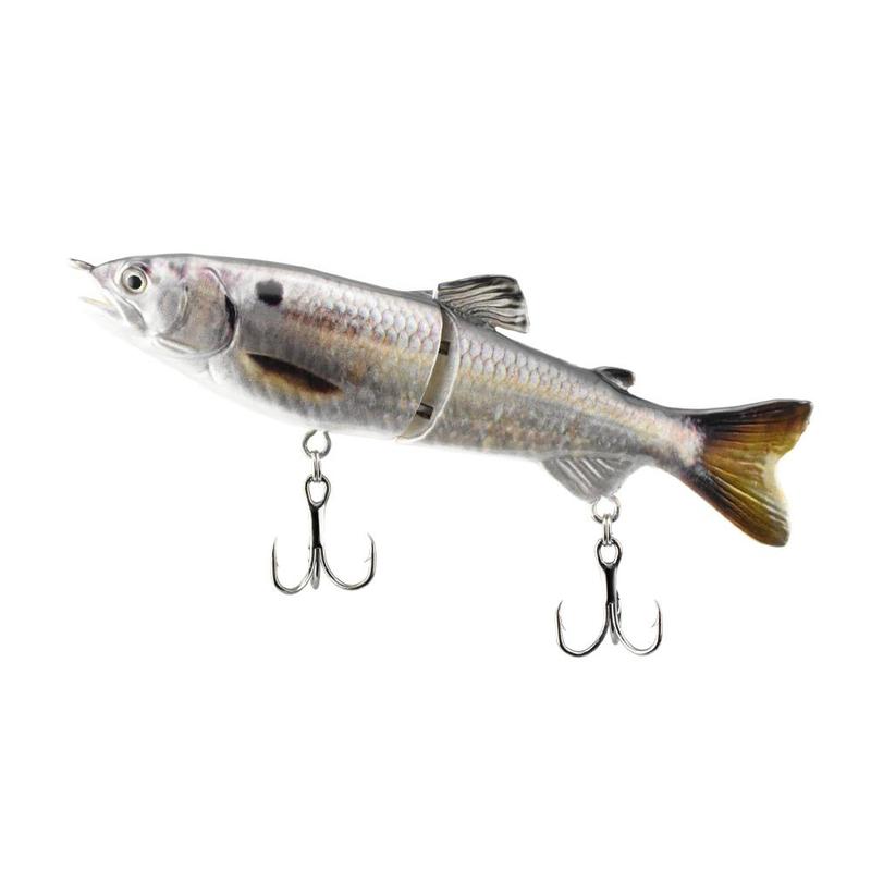 Artificial Fishing Lure, 1 Count Two Joint Gliding Bait for Christmas Gift, Slow Sinking Artificial Bait, Carp Bait, Freshwater Saltwater Fishing Lure