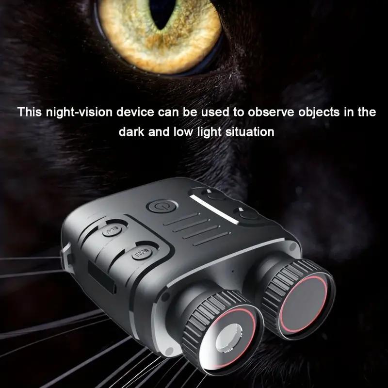 1080P Night Vision Telescope, Rechargeable Infrared Night Vision Telescope, Outdoor Telescope for Hiking, Camping, Travel