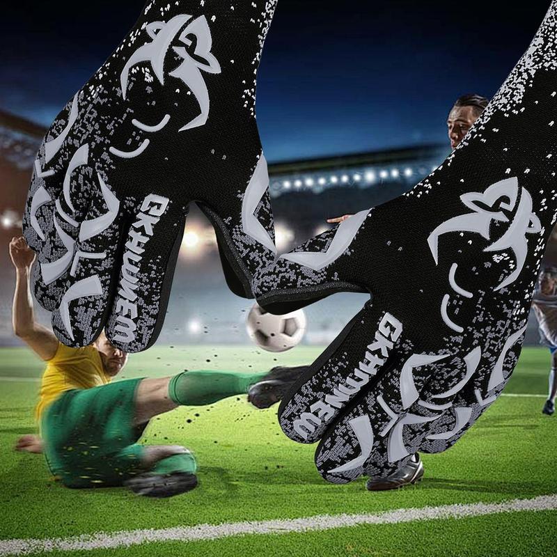 Professional Soccer Goalkeeper Gloves, 1 Pair Breathable Comfortable Football Gloves, High Performance Goalkeeper Glove Equipment