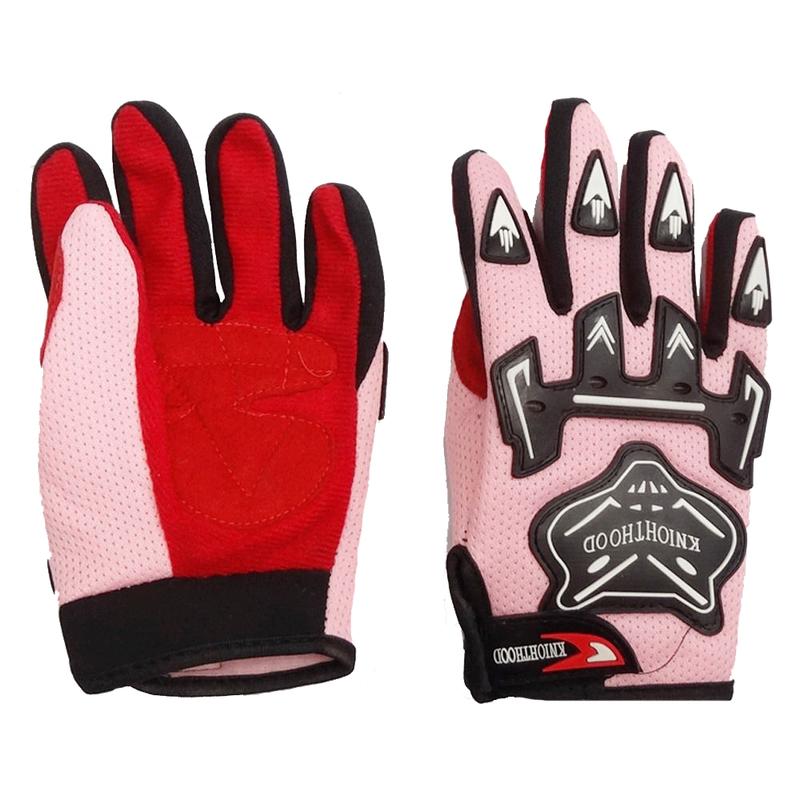 Children Kids Full Finger Gloves Motorcycle Dirt Bike Riding Gloves Protective Gear Comfortable S-L