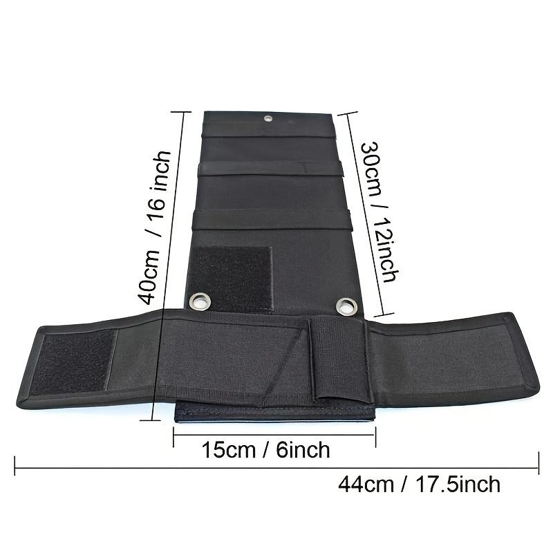 Classic Right Hand Concealment Holster with Cartridge Bag-Quick Release Black Polyamide Bedside Seat Gun Container, Suitable for Self-Defense-Suitable for Valentine's Day, Independence Day, Thanksgiving Day, Halloween and New Year