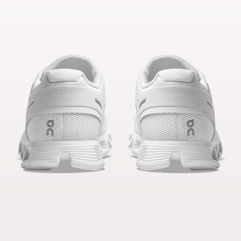 On Women's Cloud 5 Running Shoes, All White | Blueberry & Feather | Flamingo & Pearl - Full Size