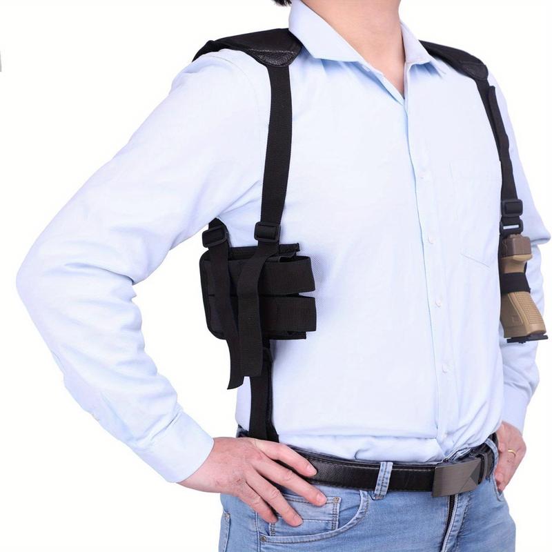 Holster-Fits Compact to Large Handguns Concealed Carrying Shoulder Holster with Cartridge Bag, Fits Left and Right Hand Gun Accessories