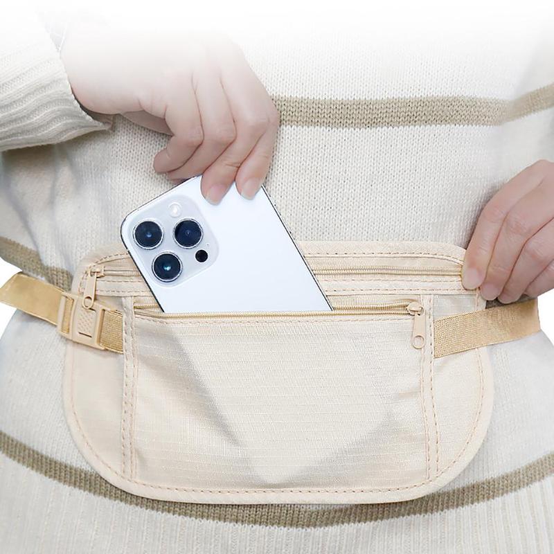 Anti-theft Travel Bag, 1 Count Cell Phone Waist Bags for Travel Hiking Climbing, Sports Storage Bag for Women & Men