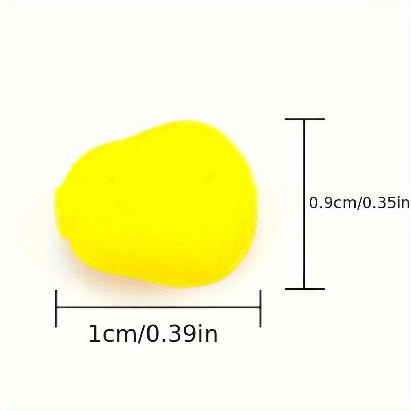 Artificial Corn Shaped Fishing Lure, 50pcs set Soft Silicone Fake Fishing Bait, Fishing Accessories for Outdoor Fishing