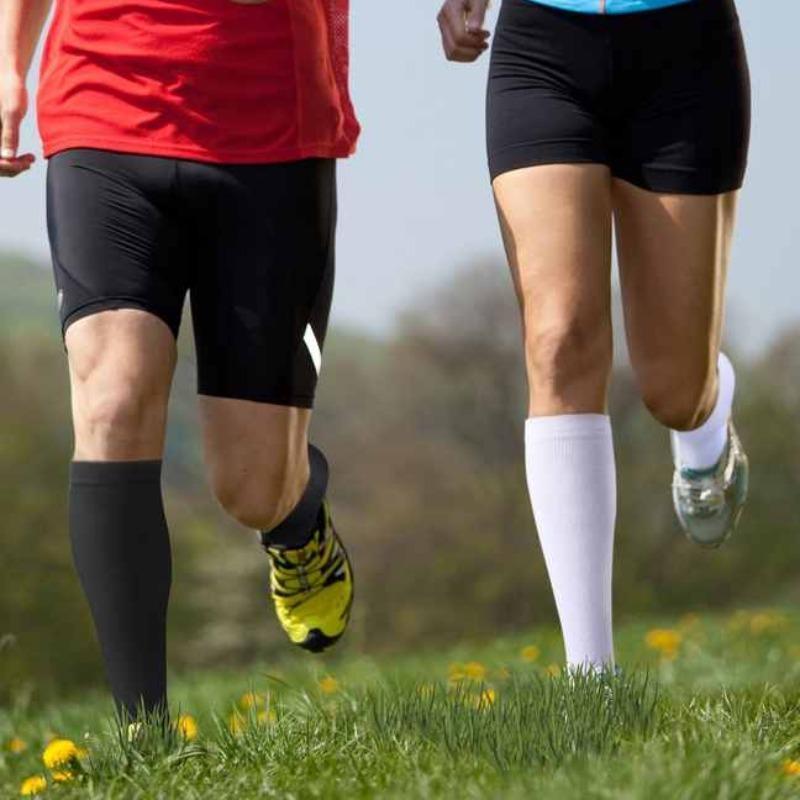 Compression Socks for Men & Women, 6 Pairs Sports Socks for Running, Sports, Travel, Breathable Comfortable Socks for Daily Wear
