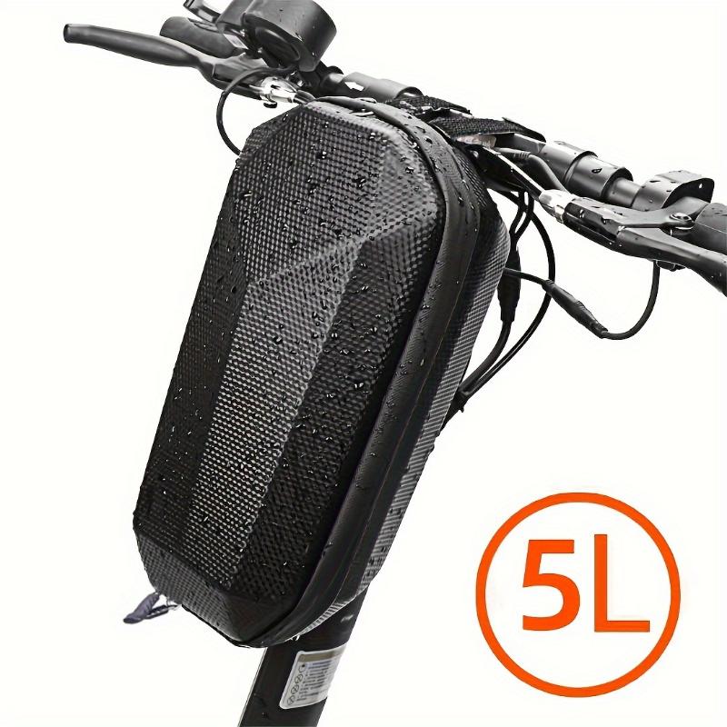 new arrival Durable Large Capacity Waterproof Electric Scooter Handle Storage Bag with Detachable Design for Bicycles and Balance Bicycles