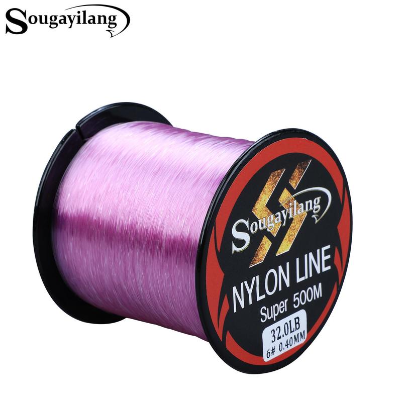 Abrasion Resistance Fishing Line, 1 Roll Sturdy Nylon Fishing Line, Professional Fishing Accessories for Outdoor, Flyfishing, Solocamping, picnicaesthetic