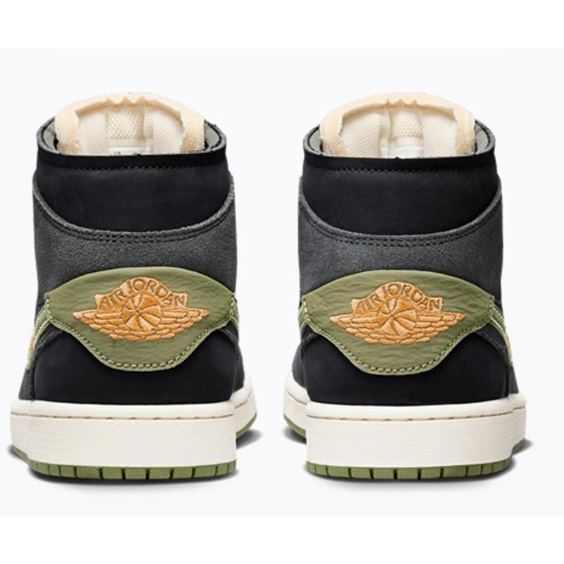 Men's Jordan 1 Mid SE Craft Anthracite Sky J LT Olive (FD8617 003)