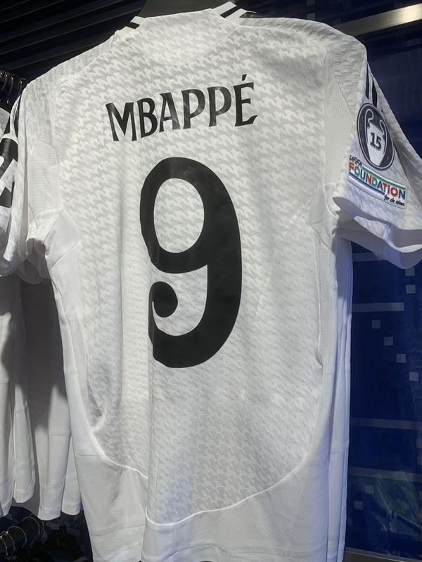 2024-25 Mbappe football jersey New fan version breathable soccer jersey comfortable short sleeved
