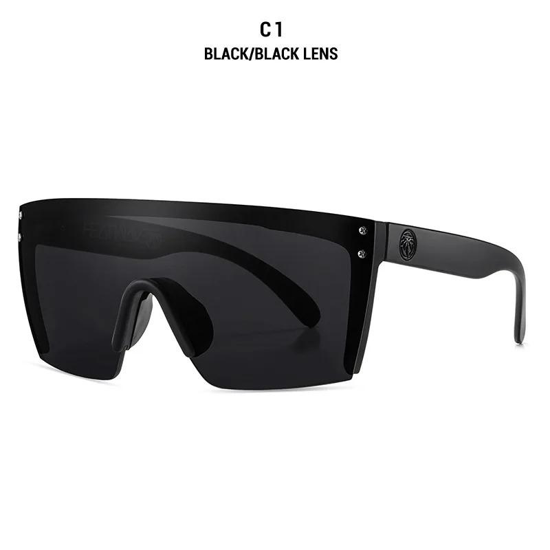 Classic fashion hot sale cycling goggles high quality real film outdoor sports heat wave sunglasses UV400 glasses